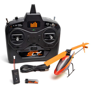 Blade Revolution 90 FP helicopter with SLT6 transmitter, flight battery, charger and accessories
