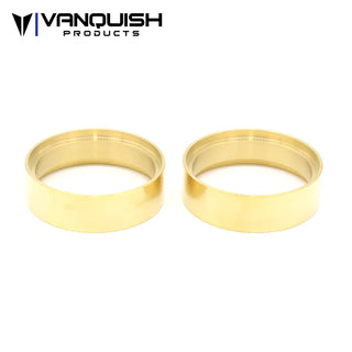 2.2 Brass Wheel Clamp Rings (Pair)