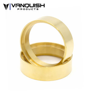 2.2 Brass Wheel Clamp Rings (Pair)