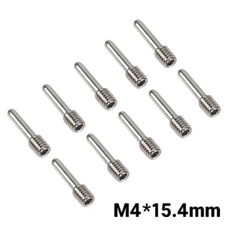 INJORA 10Pcs Stainless Steel M3 M4 Headless Hexagon Drive shaft Screw Pins for 1/10 RC Crawl