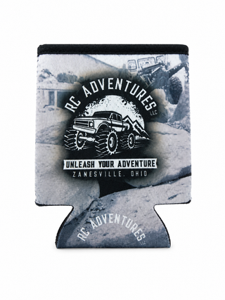 RC Adventures Logo Koozies