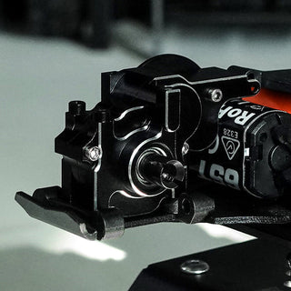 INJORA Aluminum Transmission Housing with Motor Mount & Cover for Losi Micro-B Micro-T