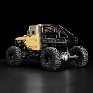 INJORA Limited Edition IR40-18 Half Truck Body for 1/18 TRX4M Defender Bronco (Gold)