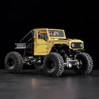 INJORA Limited Edition IR40-18 Half Truck Body for 1/18 TRX4M Defender Bronco (Gold)