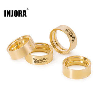 INJORA Brass Inner Clamp Rings for INJORA 0.7" D18 Wheels
