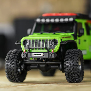 INJORA Aluminum Front Rear Bumper for 1/30 SCX30 JLU