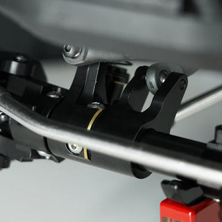 Sale [Clearance Sale] INJORA Black Brass Front Axle Link Mount for 1/10 Axial SCX10 PRO