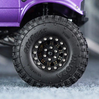 INJORA 1.3" 68*24mm S4 Gripmax Tires for 1/18 1/24 RC Crawlers (T1350)