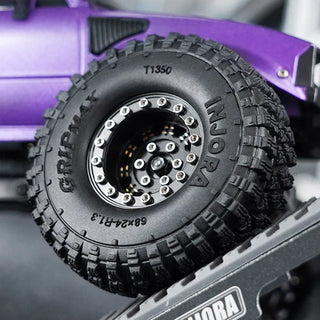 INJORA 1.3" 68*24mm S4 Gripmax Tires for 1/18 1/24 RC Crawlers (T1350)