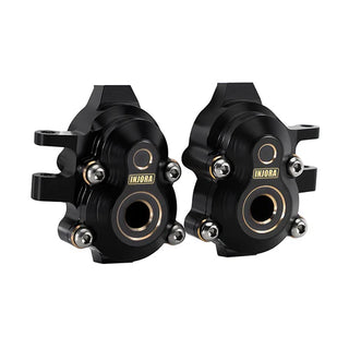 INJORA Brass Front Outer Portal Housings Steering Knuckles for 1/18 Redcat Ascent-18 (ASC18-04)