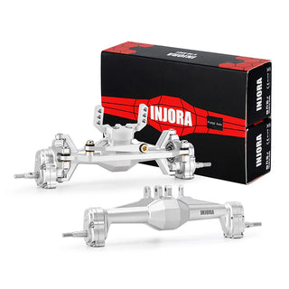 INJORA +4mm Diamond Axles with Lay Down Servo Mount & Links for 1/18 TRX4M