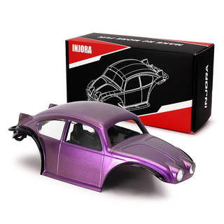 INJORA BUG18 Body with Interior for 1/18 INJORA TRX4M Universal LCG Chassis