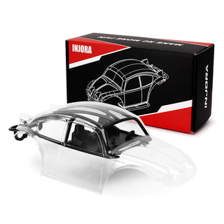 INJORA BUG18 Body with Interior for 1/18 INJORA TRX4M Universal LCG Chassis
