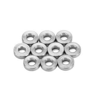 INJORA 50PCS M1.4 M2 Flat Stainless Steel Washers Spacers for 1/24 SCX24 AX24