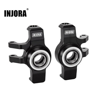 INJORA Aluminum Steering Knuckles for Arrma Mojave Grom Losi Nascar