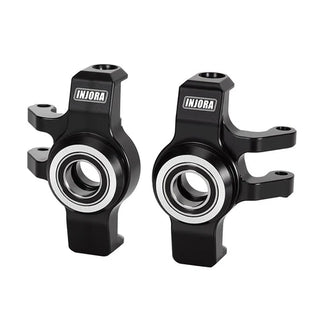 INJORA Aluminum Steering Knuckles for Arrma Mojave Grom Losi Nascar