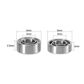 INJORA Transmission Bearing Set (6pcs) for 1/30 SCX30