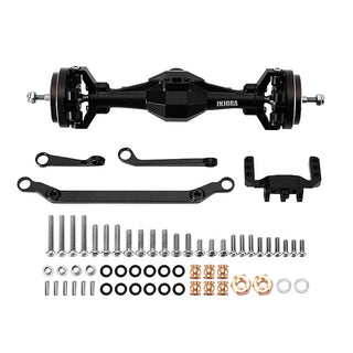 INJORA +4mm Diamond Axles with Lay Down Servo Mount & Links for 1/18 TRX4M