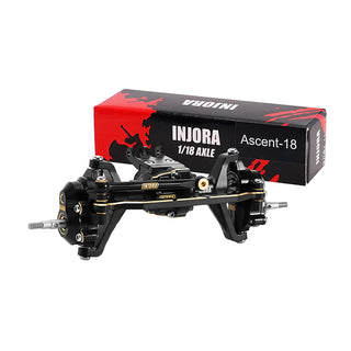 INJORA Brass & Aluminum Complete Portal Axles for 1/18 Redcat Ascent-18