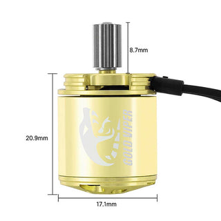 INJORA Gold Viper 1721 Brushless Motor 2800KV for 1/18 TRX4M Ascent-18