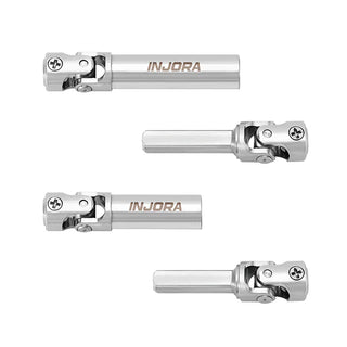 INJORA Stainless Steel Drive Shafts for 1/32 Redcat Ascent-32 (ASC32-02)