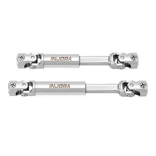INJORA Stainless Steel Drive Shafts for 1/32 Redcat Ascent-32 (ASC32-02)