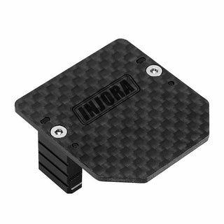 INJORA Carbon Fiber & Aluminum Servo Mount for 1/16 Arrma Mojave Grom 1/12 Losi Nascar