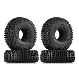 INJORA 0.7" 44*16mm XHX Pin Tires for 1/30 1/32 RC Crawlers (T7030)