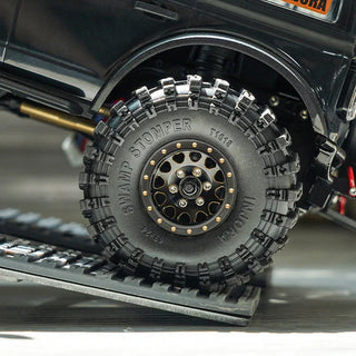 INJORA 1.0 Plus Brass Beadlock Wheel for 1/24 1/18 RC Crawler SCX24 TRX4M FCX24 (W1107)