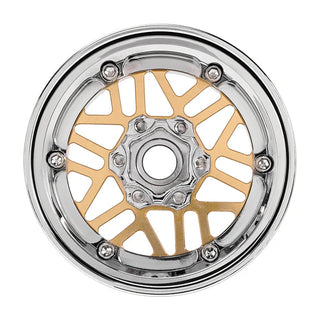 INJORA 1.9" ModuWheel Brass & Aluminum -9.65mm Offset Wheels for 1/10 RC Crawlers