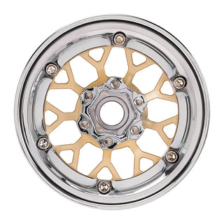 INJORA 1.9" ModuWheel Brass & Aluminum -9.65mm Offset Wheels for 1/10 RC Crawlers
