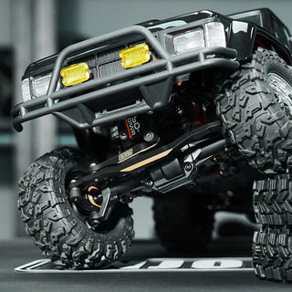INJORA Black Brass Steering Links Set for 1/18 HPI Venture18