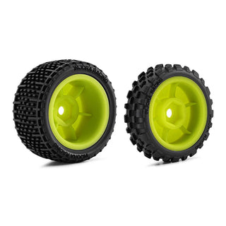 INJORA Unglued Pin Buggy Tires & Wheels for 1/24 Losi Micro-B