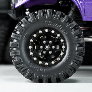 INJORA 1.3" Brass Beadlock Wheels for 1/24 1/18 RC Crawlers (W1310)