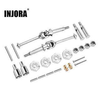 INJORA U-joint Drive Shaft Wheel Hexes for Losi Micro-B Micro-T