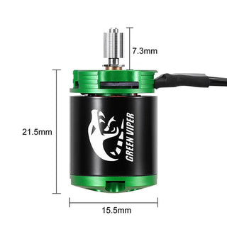 INJORA Green Viper 1621 Brushless Motor for 1/30 Axial SCX30