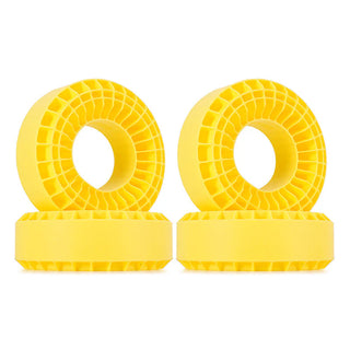 INJORA 4pcs Silicone Rubber Inserts for 118-122mm(4.75" OD) 1.9" Tires