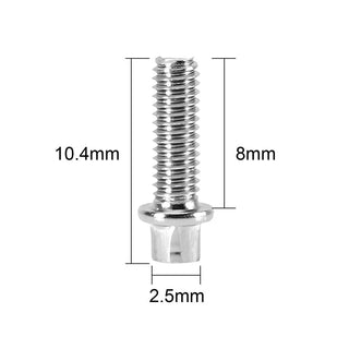 INJORA 28PCS Scale Steel Rear Corner Screws for 1/10 SCX10 III CJ-7