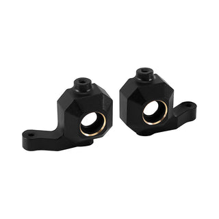 INJORA Black Brass Upgrade Parts for 1/18 HPI Venture18 Steering Knuckles