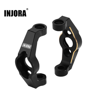 INJORA Black Brass C Hubs for 1/18 HPI Venture18