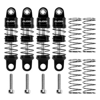 INJORA 22.5mm Aluminum Oil Shocks for 1/30 Axial SCX30