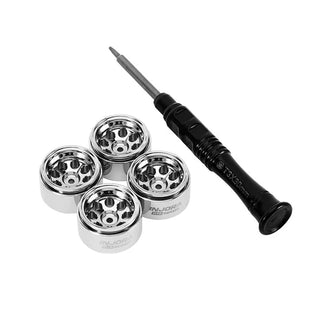 INJORA 0.7" D19 Aluminum Wheels for 1/30 SCX30 (W7013)
