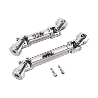INJORA Stainless Steel Center Drive Shafts for 1/18 HPI Venture18 HobbyPlus CR18P