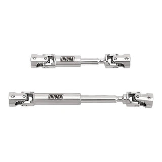 INJORA Stainless Steel Center Drive Shafts for 1/18 HPI Venture18 HobbyPlus CR18P