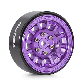 INJORA 1.3" Aluminum 0mm Offset Wheels for 1/18 1/24 RC Crawler (W1314)