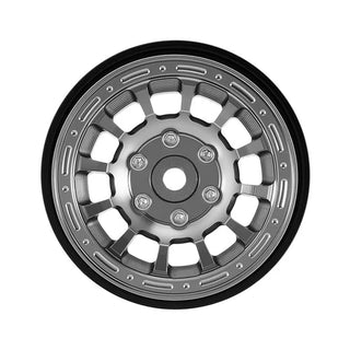 INJORA 1.3" Aluminum 0mm Offset Wheels for 1/18 1/24 RC Crawler (W1314)