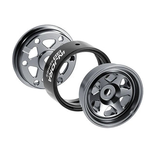 INJORA 0.7" D18 6-Spoke Aluminum Wheels for 1/30 SCX30 (W7001)