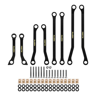 INJORA Black Brass High Clearance Links for 1/18 Redcat Ascent-18 APEX
