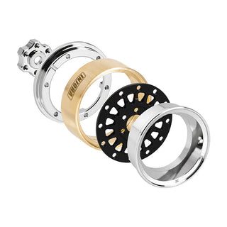 INJORA 1.3" ModuWheel Brass & Aluminum Wheels for 1/18 1/24 RC Crawlers