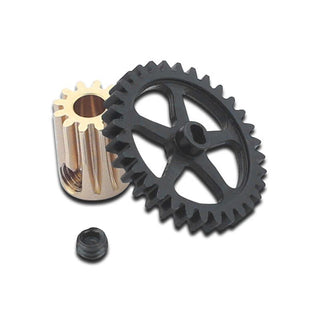Brushless Conversion, 0.5M Spur Gear and 12T Pinion Gear: SCX24